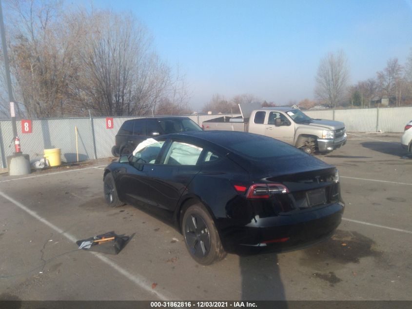 2021 TESLA MODEL 3 LONG RANGE 5YJ3E1EB7MF012815