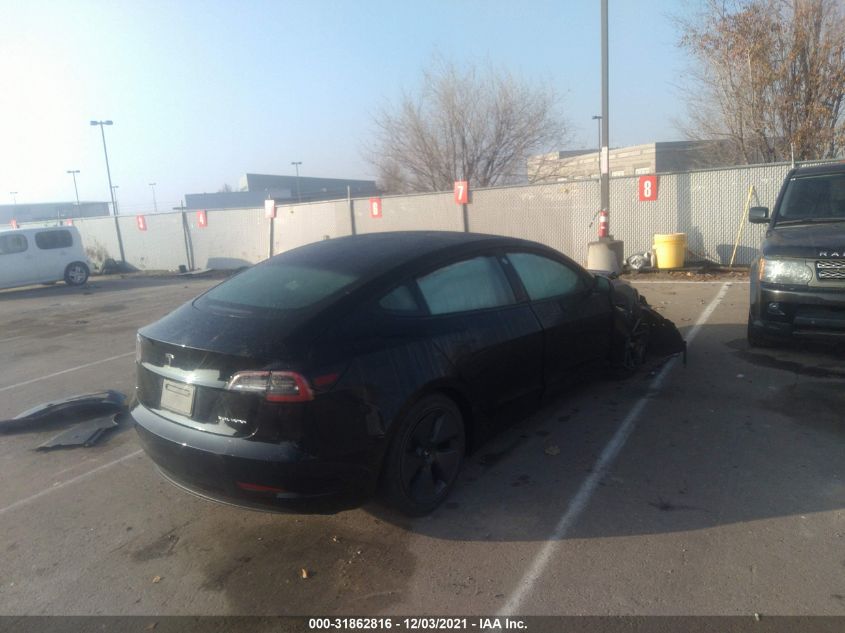 2021 TESLA MODEL 3 LONG RANGE 5YJ3E1EB7MF012815