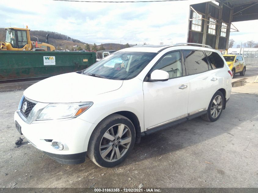 2015 NISSAN PATHFINDER PLATINUM 5N1AR2MM4FC683309