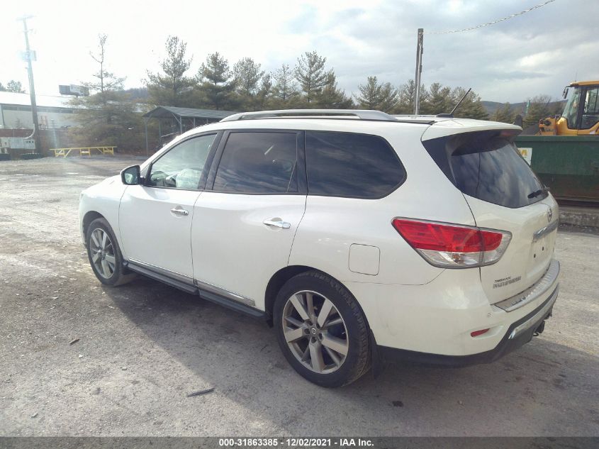 2015 NISSAN PATHFINDER PLATINUM 5N1AR2MM4FC683309