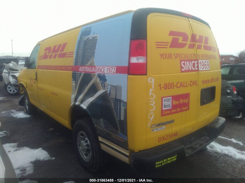 2021 CHEVROLET EXPRESS CARGO VAN 1GCWGAFPXM1166820