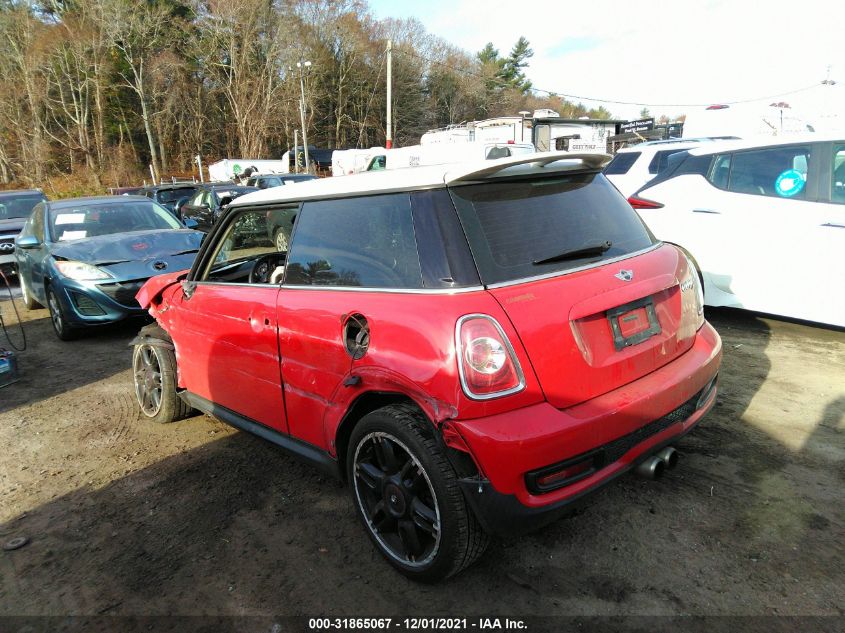 2013 MINI COOPER HARDTOP S WMWSV3C59DT475697