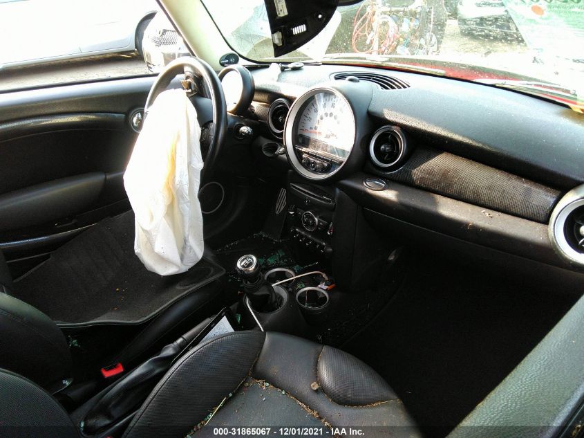 2013 MINI COOPER HARDTOP S WMWSV3C59DT475697