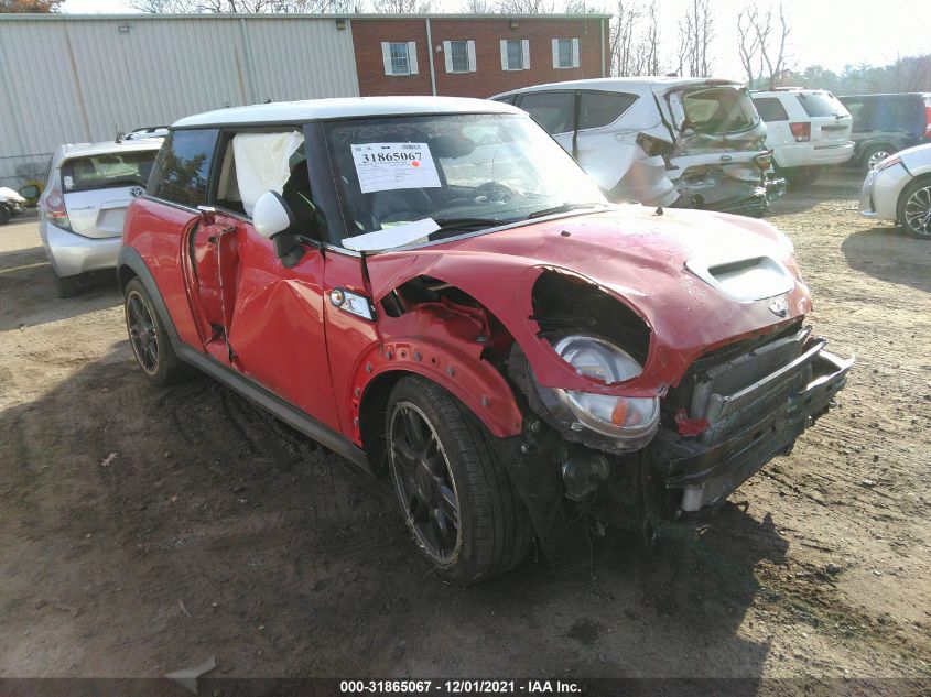 2013 MINI COOPER HARDTOP S WMWSV3C59DT475697