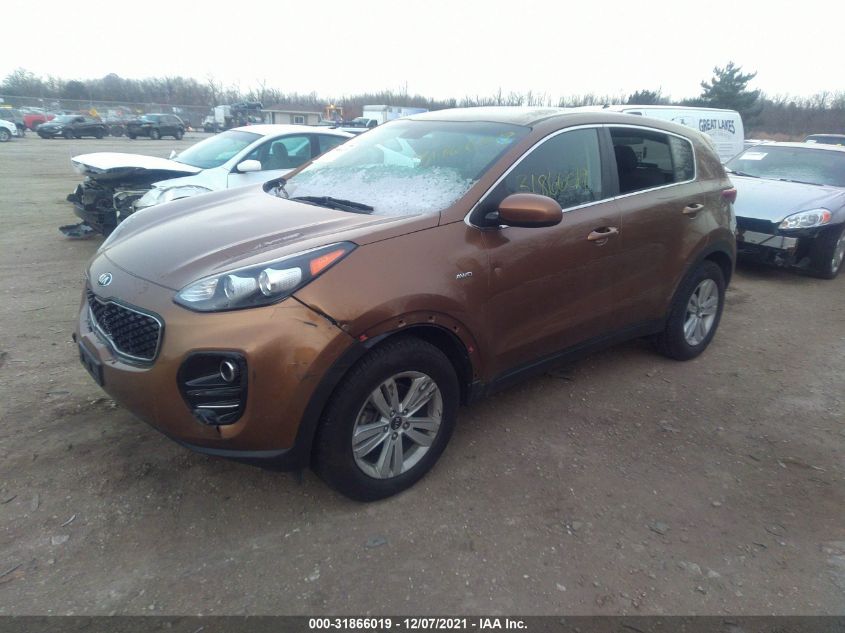 2017 KIA SPORTAGE LX KNDPMCACXH7159124