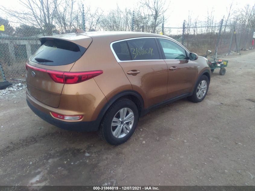 2017 KIA SPORTAGE LX KNDPMCACXH7159124
