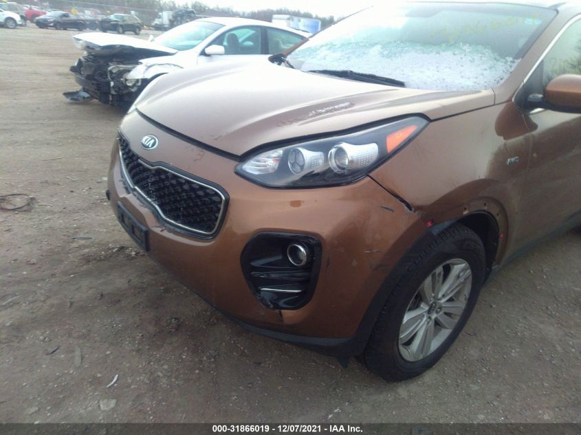 2017 KIA SPORTAGE LX KNDPMCACXH7159124