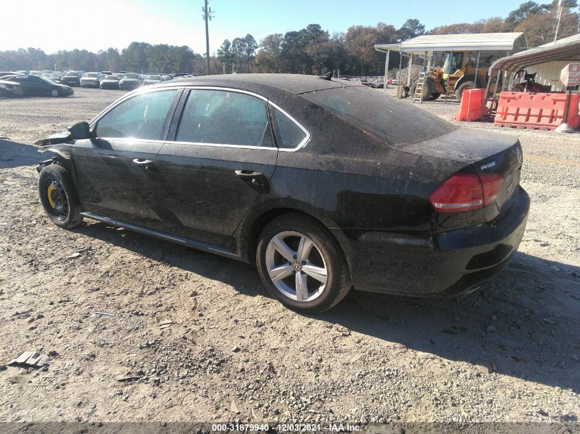 2013 VOLKSWAGEN PASSAT SE 1VWBH7A36DC012965
