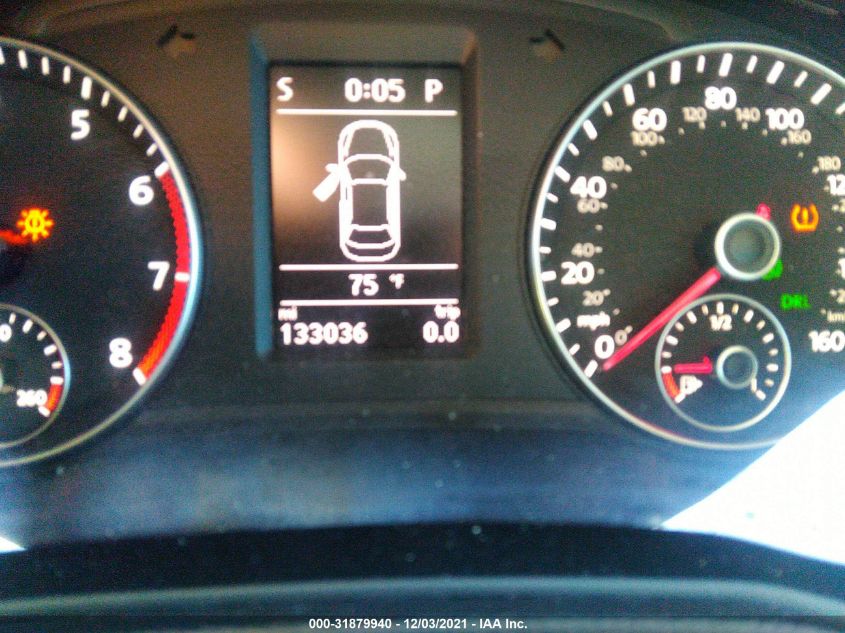 2013 VOLKSWAGEN PASSAT SE 1VWBH7A36DC012965