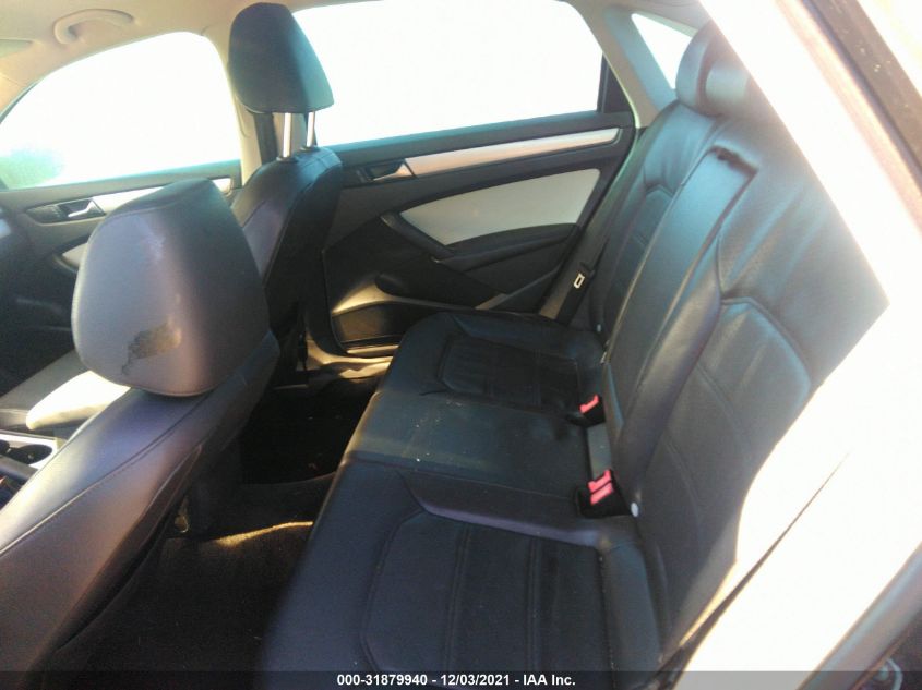 2013 VOLKSWAGEN PASSAT SE 1VWBH7A36DC012965