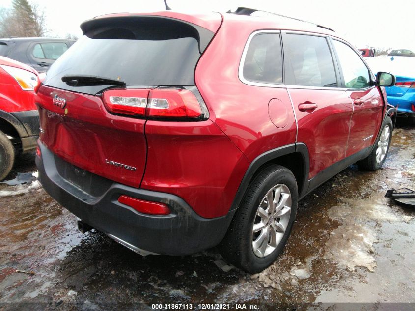 2015 JEEP CHEROKEE LIMITED 1C4PJMDS9FW501764