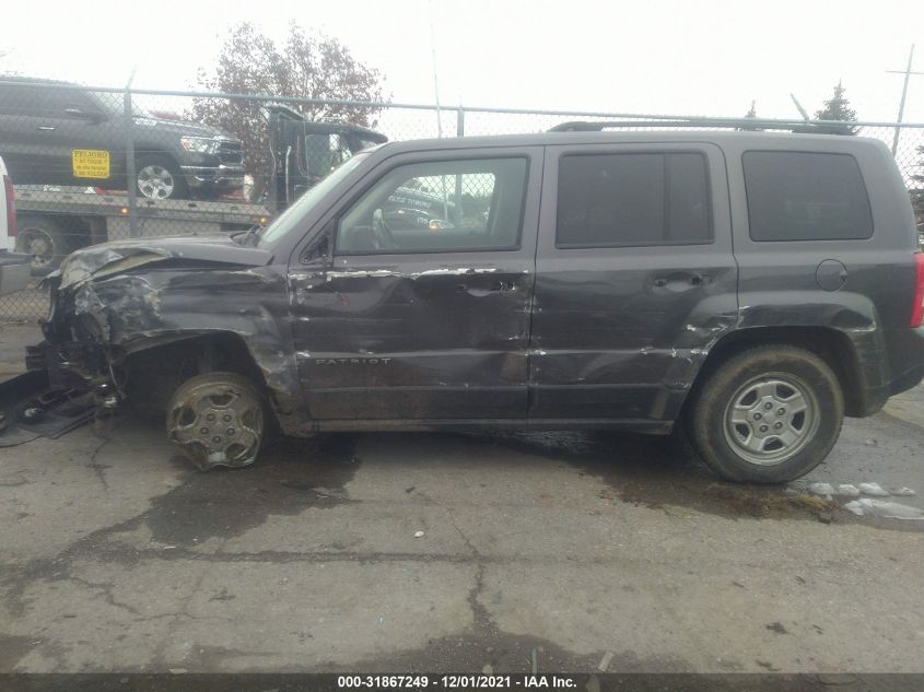 2015 JEEP PATRIOT SPORT 1C4NJPBB5FD263533