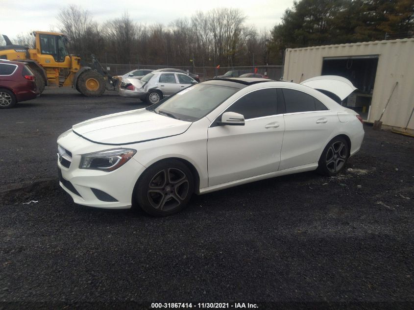 2014 MERCEDES-BENZ CLA-CLASS CLA 250 WDDSJ4EB6EN027565