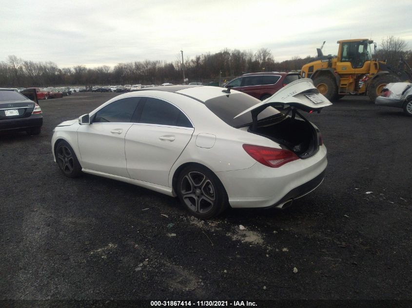 2014 MERCEDES-BENZ CLA-CLASS CLA 250 WDDSJ4EB6EN027565