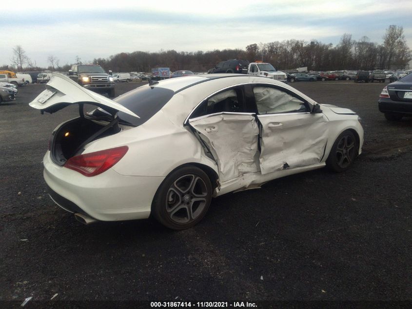 2014 MERCEDES-BENZ CLA-CLASS CLA 250 WDDSJ4EB6EN027565