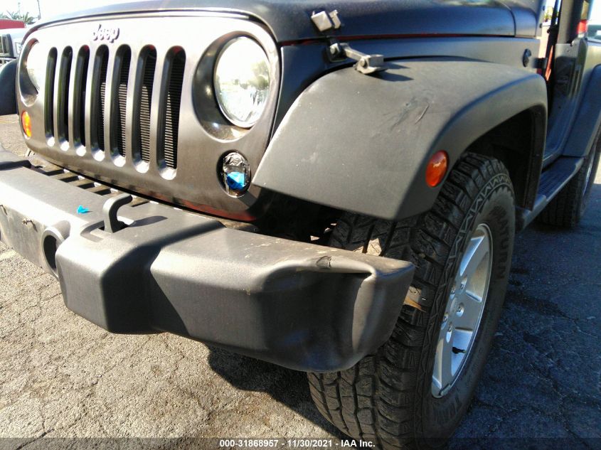 2013 JEEP WRANGLER SPORT 1C4AJWAGXDL681482