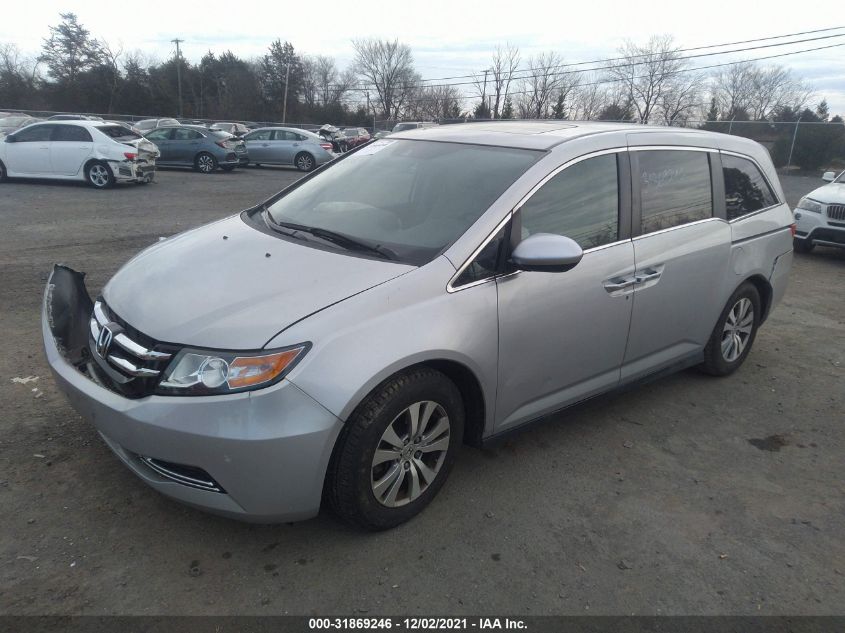 2015 HONDA ODYSSEY EX-L 5FNRL5H65FB112520
