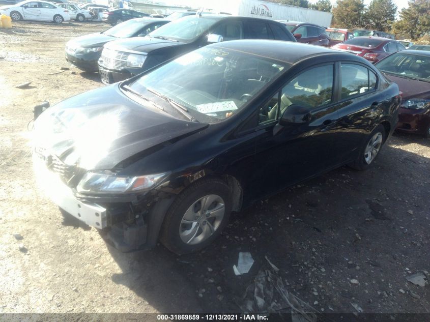 2013 HONDA CIVIC SDN LX 2HGFB2F56DH594003