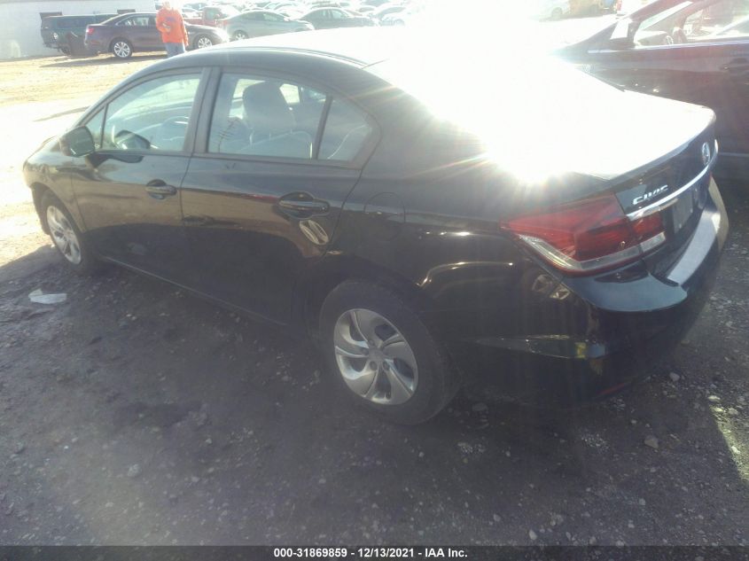 2013 HONDA CIVIC SDN LX 2HGFB2F56DH594003