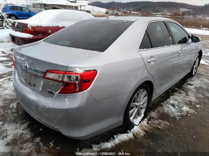 2013 TOYOTA CAMRY HYBRID XLE 4T1BD1FK8DU087426