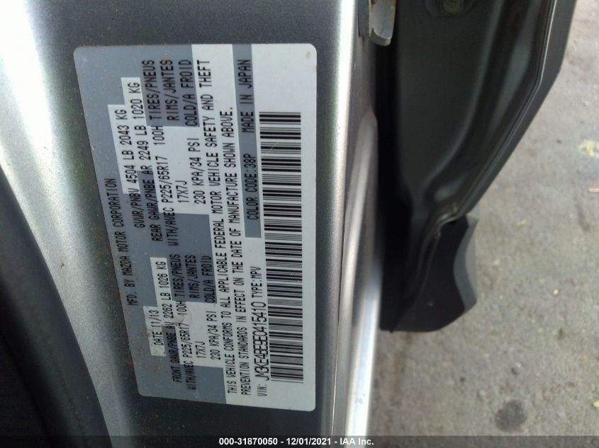 2014 MAZDA CX-5 SPORT JM3KE4BE9E0415410
