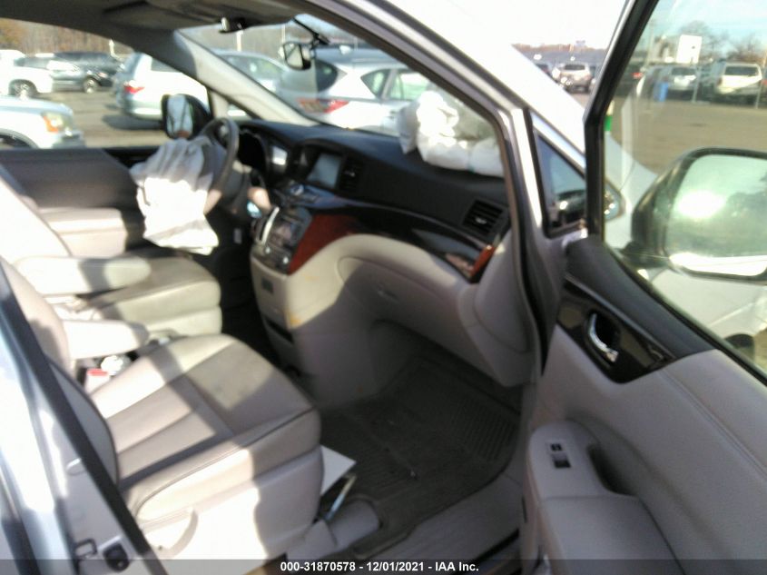 2014 NISSAN QUEST SL JN8AE2KP2E9107425