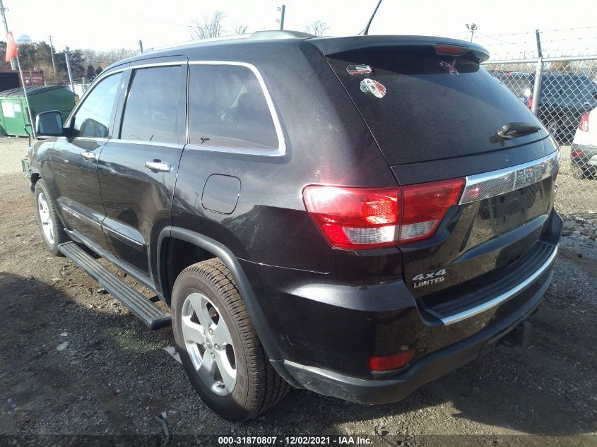 2013 JEEP GRAND CHEROKEE LIMITED 1C4RJFBG0DC634009