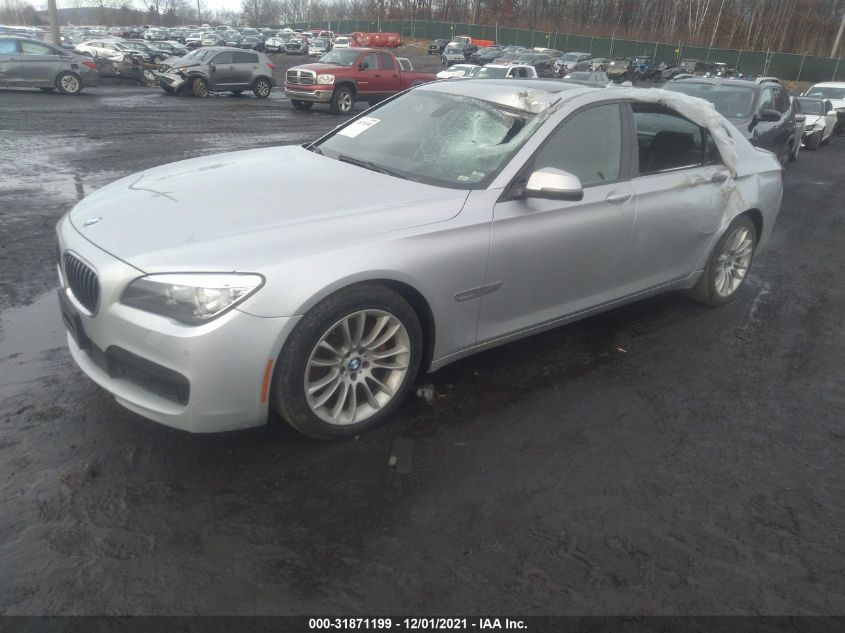 2014 BMW 7 SERIES 740LI XDRIVE WBAYF4C5XED282192