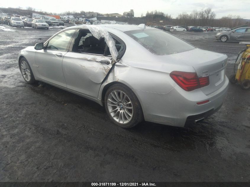 2014 BMW 7 SERIES 740LI XDRIVE WBAYF4C5XED282192
