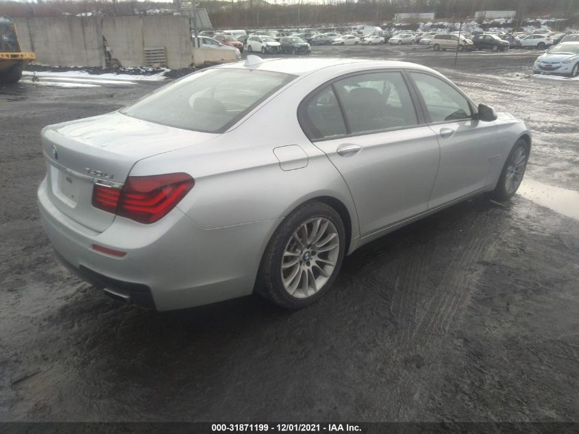 2014 BMW 7 SERIES 740LI XDRIVE WBAYF4C5XED282192
