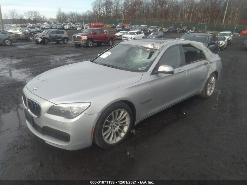 2014 BMW 7 SERIES 740LI XDRIVE WBAYF4C5XED282192