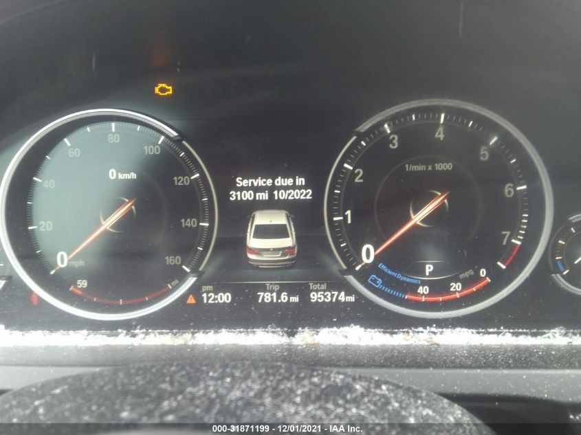 2014 BMW 7 SERIES 740LI XDRIVE WBAYF4C5XED282192