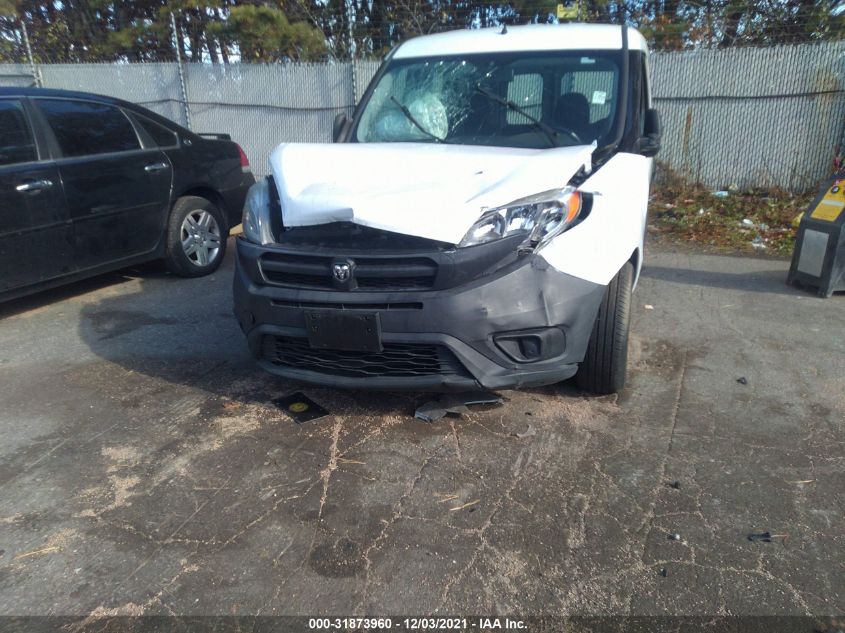 2015 RAM PROMASTER CITY CARGO VAN TRADESMAN ZFBERFAT3F6A74936