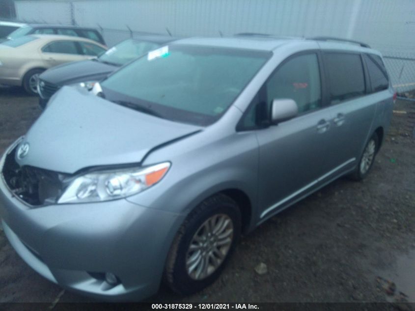 2014 TOYOTA SIENNA XLE/LIMITED 5TDYK3DC9ES492048
