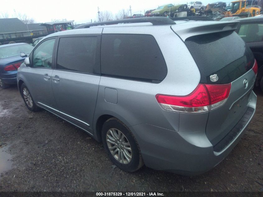 2014 TOYOTA SIENNA XLE/LIMITED 5TDYK3DC9ES492048