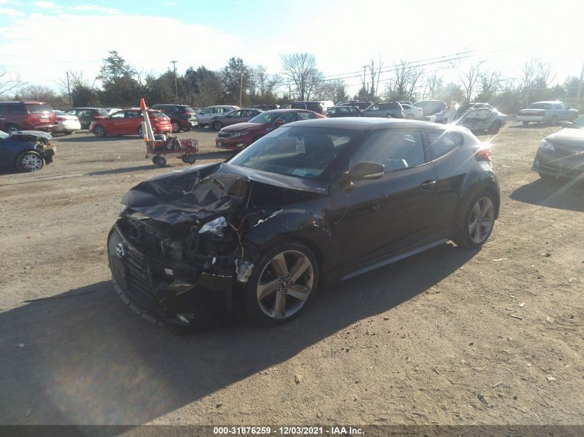 2015 HYUNDAI VELOSTER TURBO KMHTC6AE1FU238633