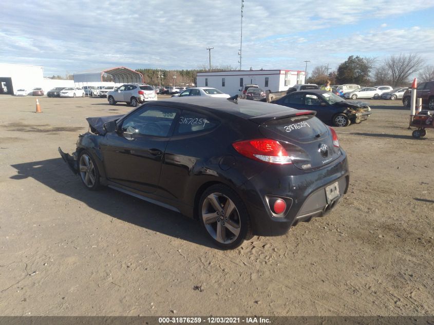 2015 HYUNDAI VELOSTER TURBO KMHTC6AE1FU238633