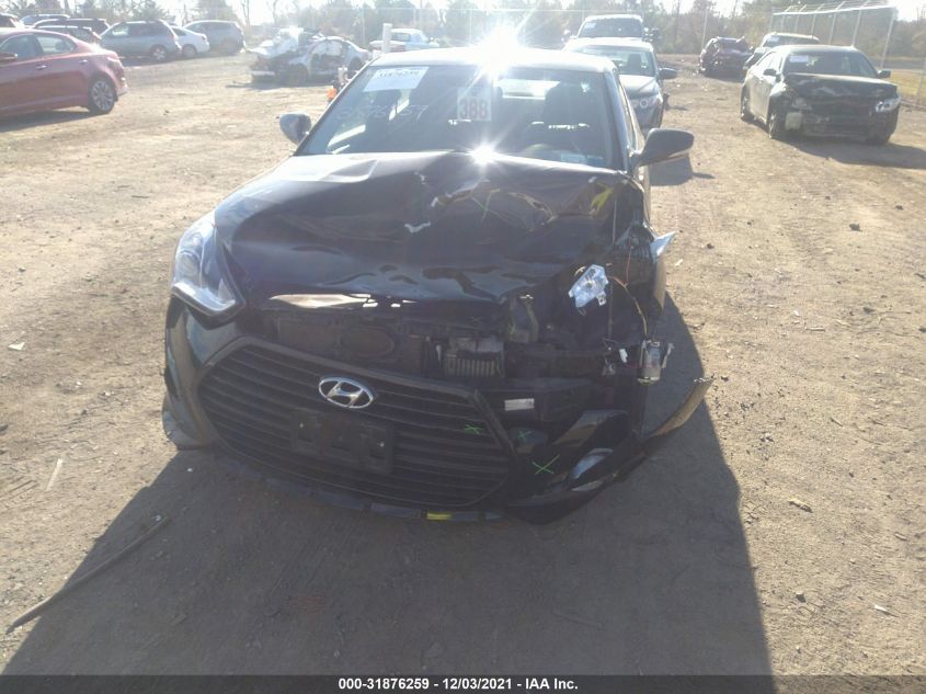 2015 HYUNDAI VELOSTER TURBO KMHTC6AE1FU238633