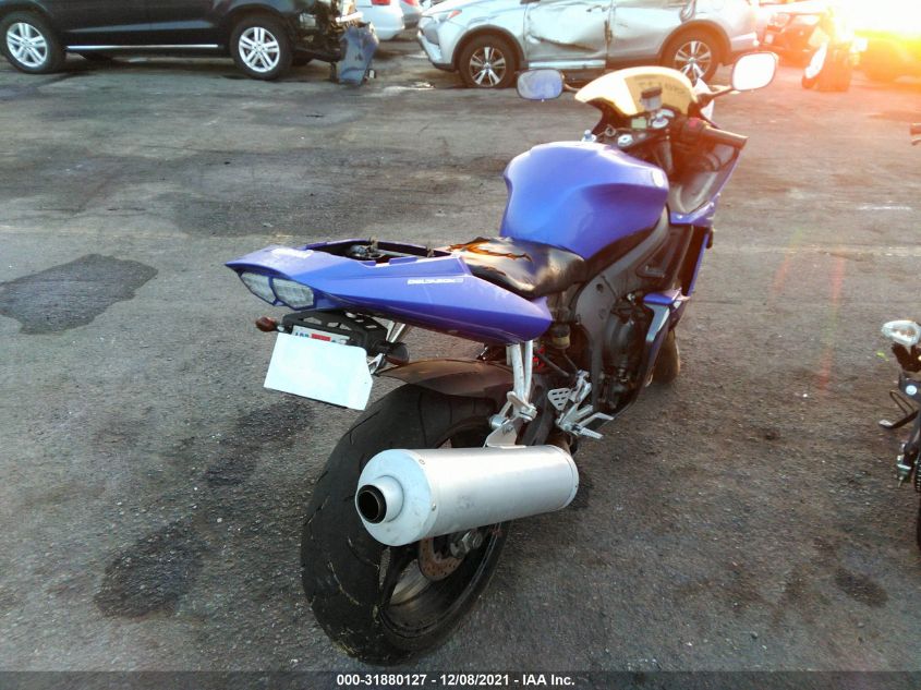 2007 YAMAHA YZFR6 S JYARJ06Y47A006952