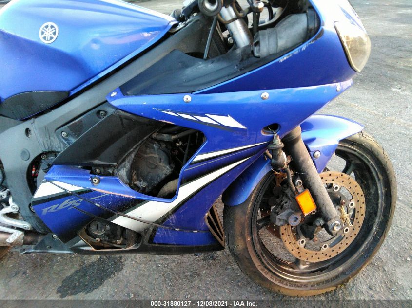 2007 YAMAHA YZFR6 S JYARJ06Y47A006952