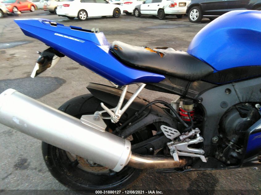 2007 YAMAHA YZFR6 S JYARJ06Y47A006952