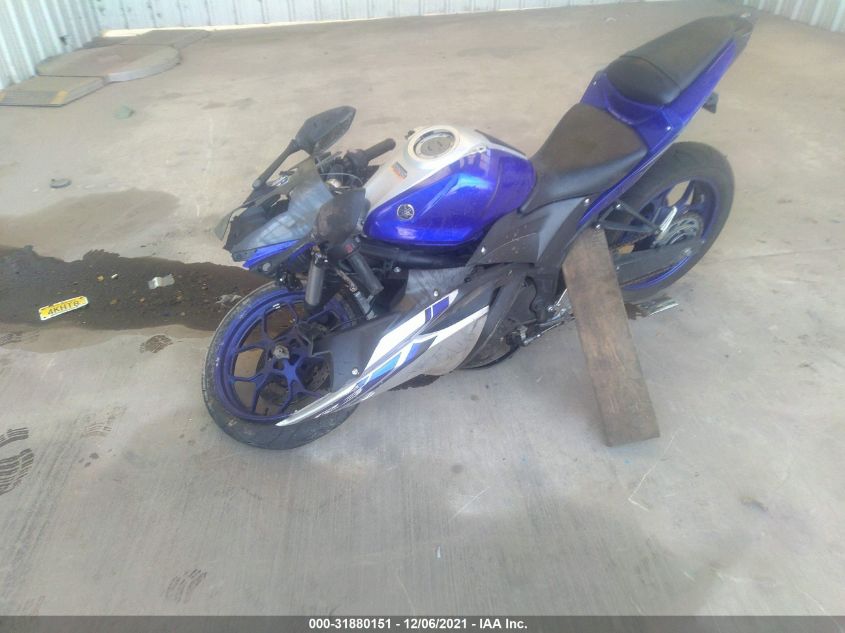 2016 YAMAHA YZFR3 MH3RH06Y5GK010312
