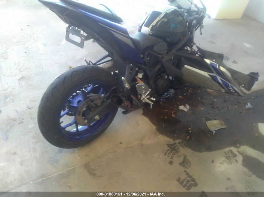 2016 YAMAHA YZFR3 MH3RH06Y5GK010312