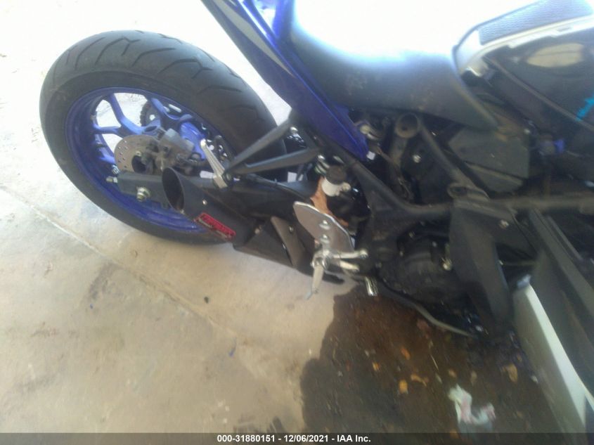 2016 YAMAHA YZFR3 MH3RH06Y5GK010312