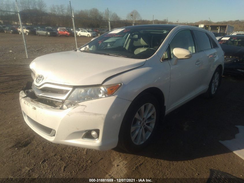 2013 TOYOTA VENZA LE/XLE 4T3BA3BB3DU037972