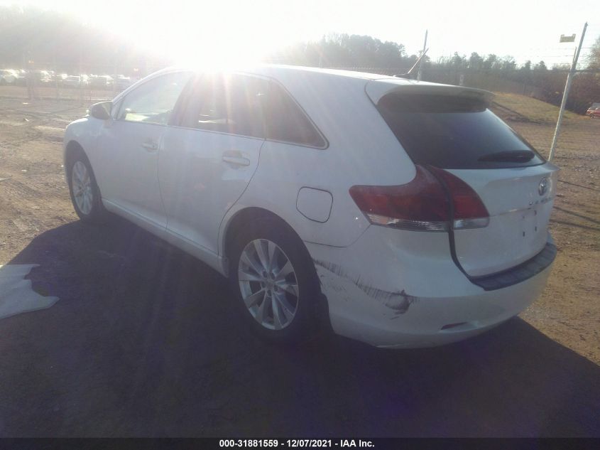2013 TOYOTA VENZA LE/XLE 4T3BA3BB3DU037972