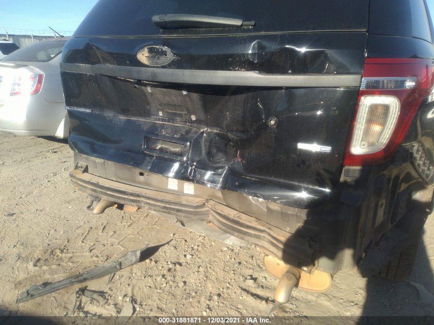 2013 FORD UTILITY POLICE 1FM5K8AR9DGC25666