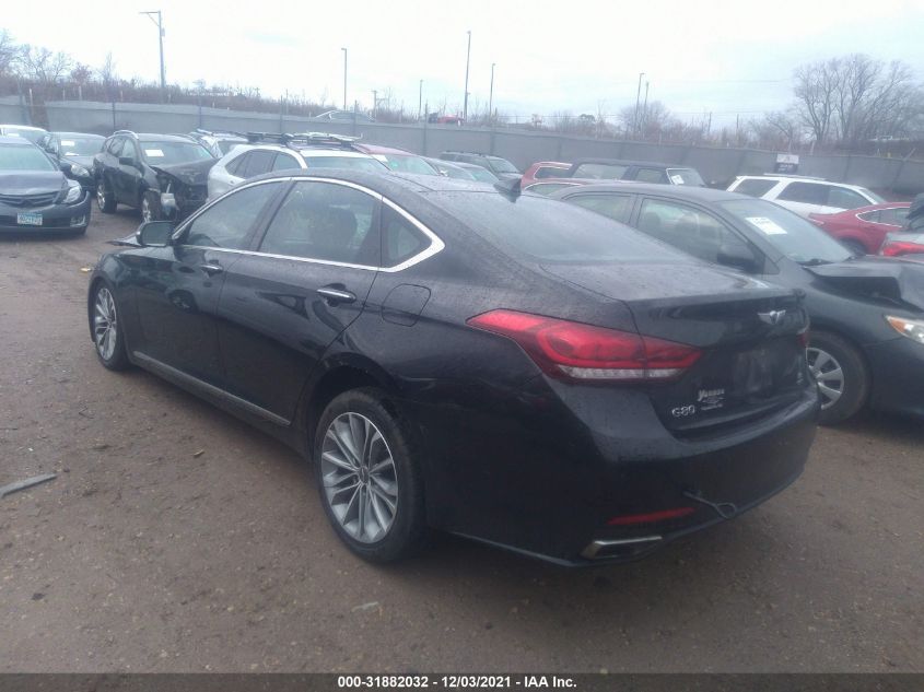 2017 GENESIS G80 3.8L KMHGN4JE5HU171702