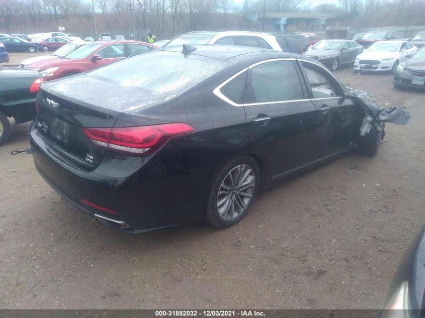 2017 GENESIS G80 3.8L KMHGN4JE5HU171702