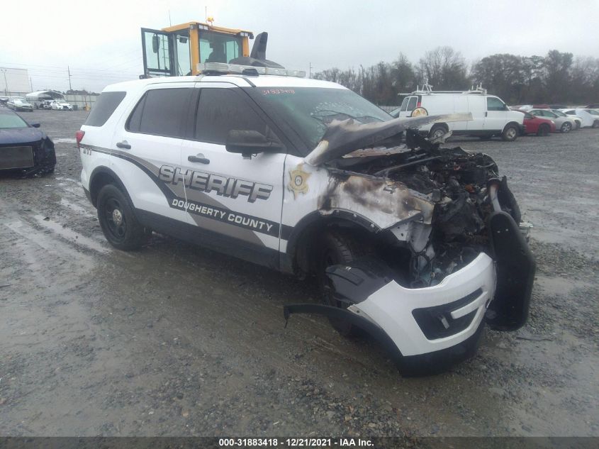 2017 FORD POLICE INTERCEPTOR 1FM5K8ARXHGB08040